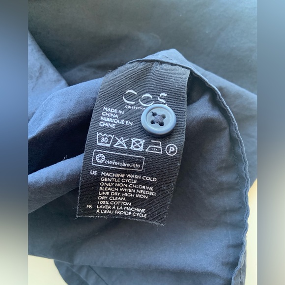 COS Cotton poplin Shirtdress - Picture 6 of 7